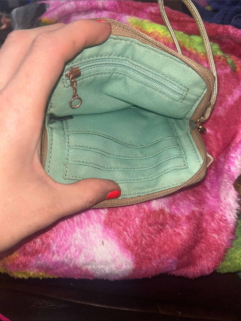 Vintage Y2K coach monogram canvas wristlet - Picture 7 of 10